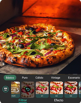 Usa la mejor app app, PhotoDirector para difuminar fotos