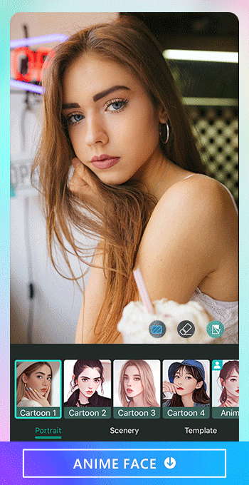 Use the best photo editor app, PhotoDirector to create your own sketch photo