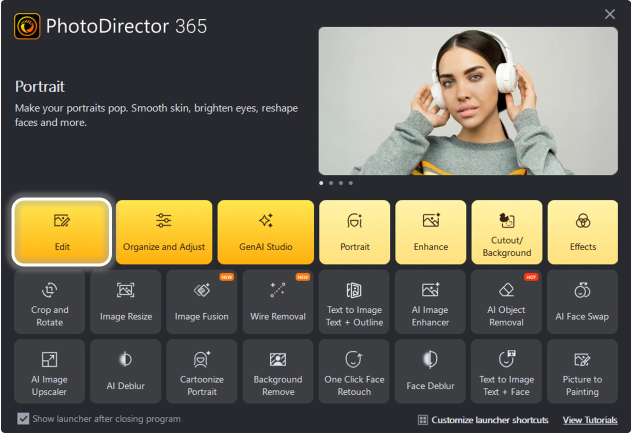 Remove people from photos - Step 1