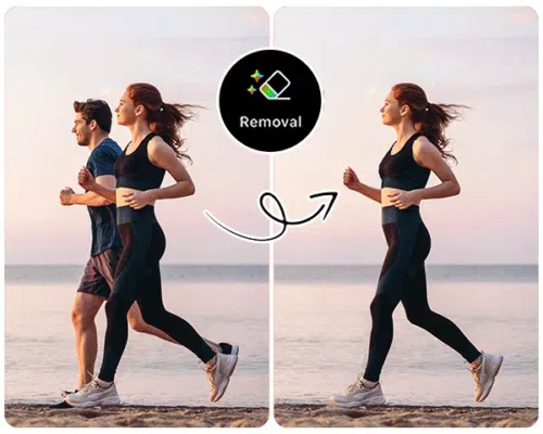 Use PhotoDirector to remove people from your pictures