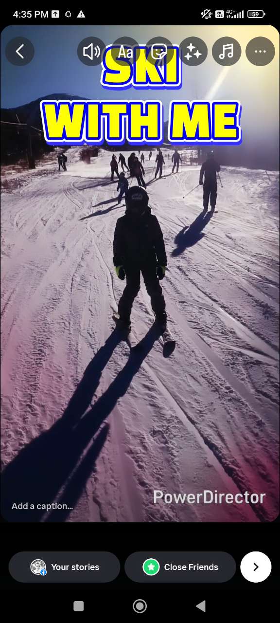 Exporting video from PowerDirector