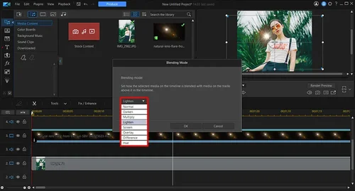 PowerDirector Interface - Normal