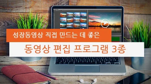 셀프 성장동영상 무료로 만드는 꿀팁 - 준비물, 편집 방법