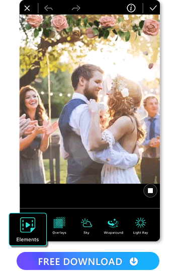 Use the best photo editor app, PhotoDirector to create amazing blur and bokeh effects