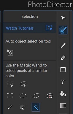 PhotoDirector - Magic Wand