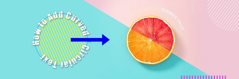 How to Add Curved Text to Images