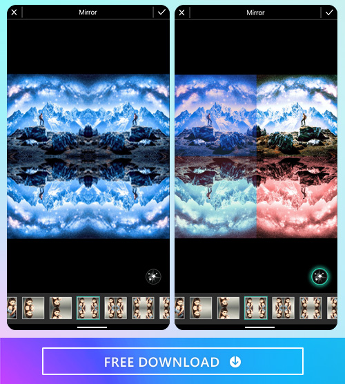 Use the best photo editor app, PhotoDirector to create amazing blur and bokeh effects