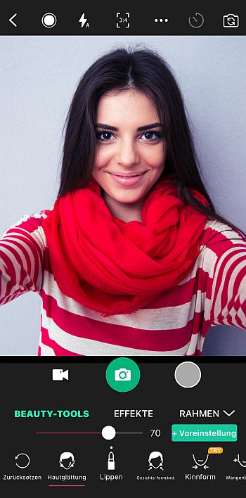 Kamera und Selfie-App YouCam Perfect