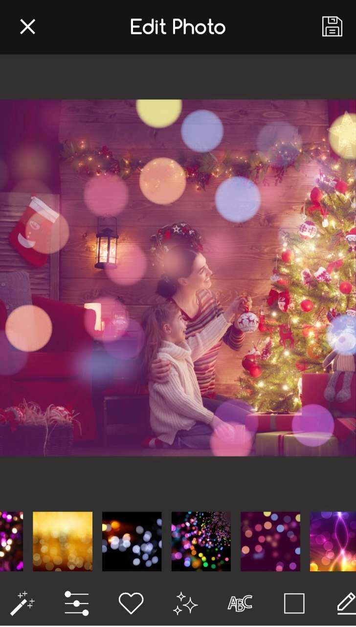 Bokeh Effects Interface - Application effet Bokeh