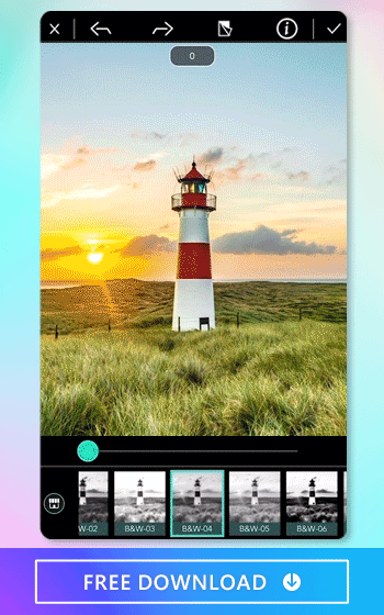 Use the best photo editor app, PhotoDirector to create amazing blur and bokeh effects