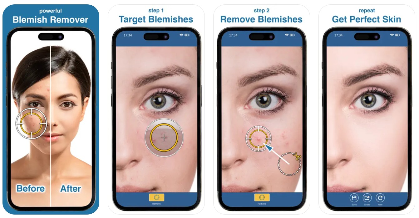Blemish Remover Photo Tool
