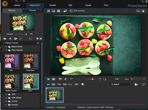 PhotoDirector - Preset
