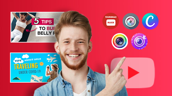 유튜브 썸네일 쉽게 만드는 방법 - 사이즈, 디자인, 어플 추천