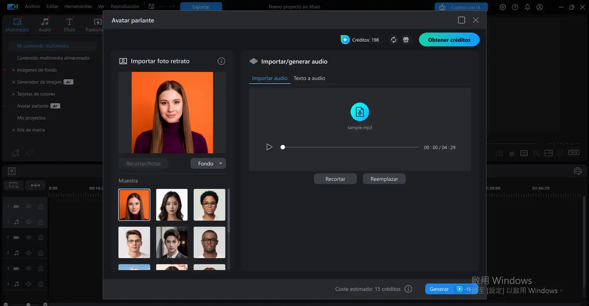 Cómo crear fotos con movimiento con un avatar parlante