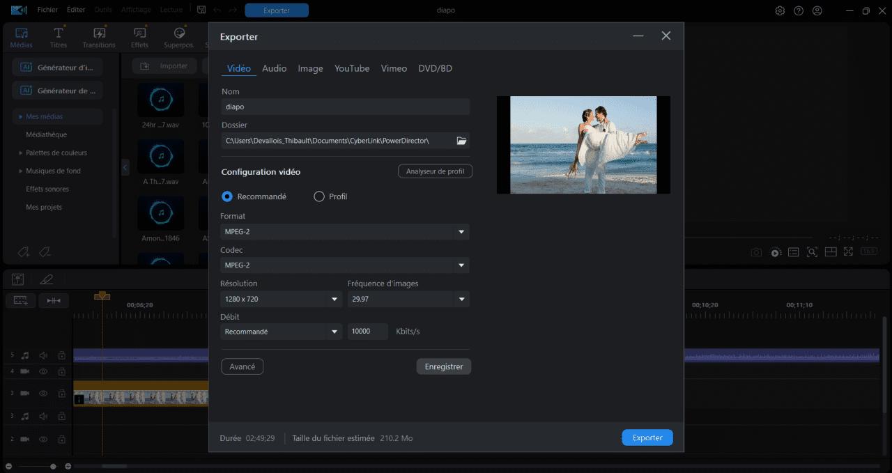 Logiciel PowerDirector