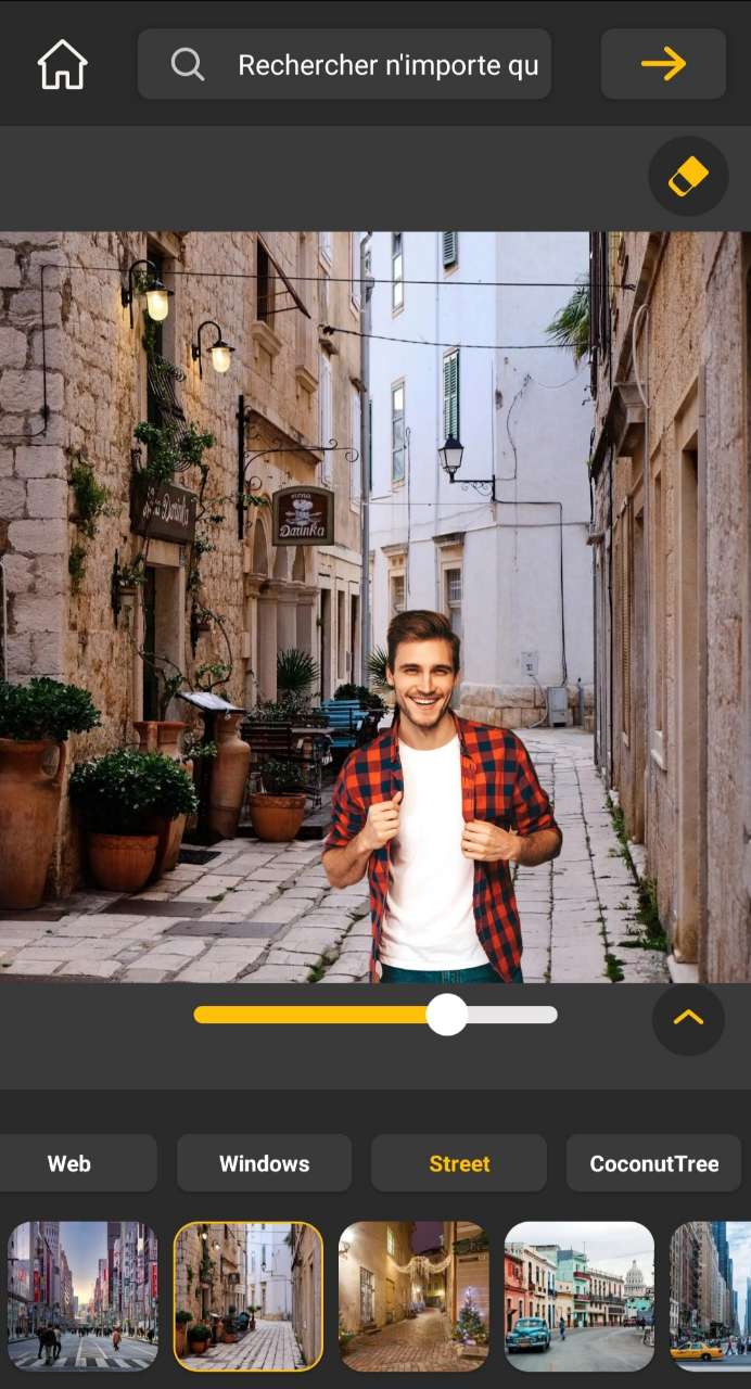 Changeur de fond de photo - Application pour changer le fond d'une photo