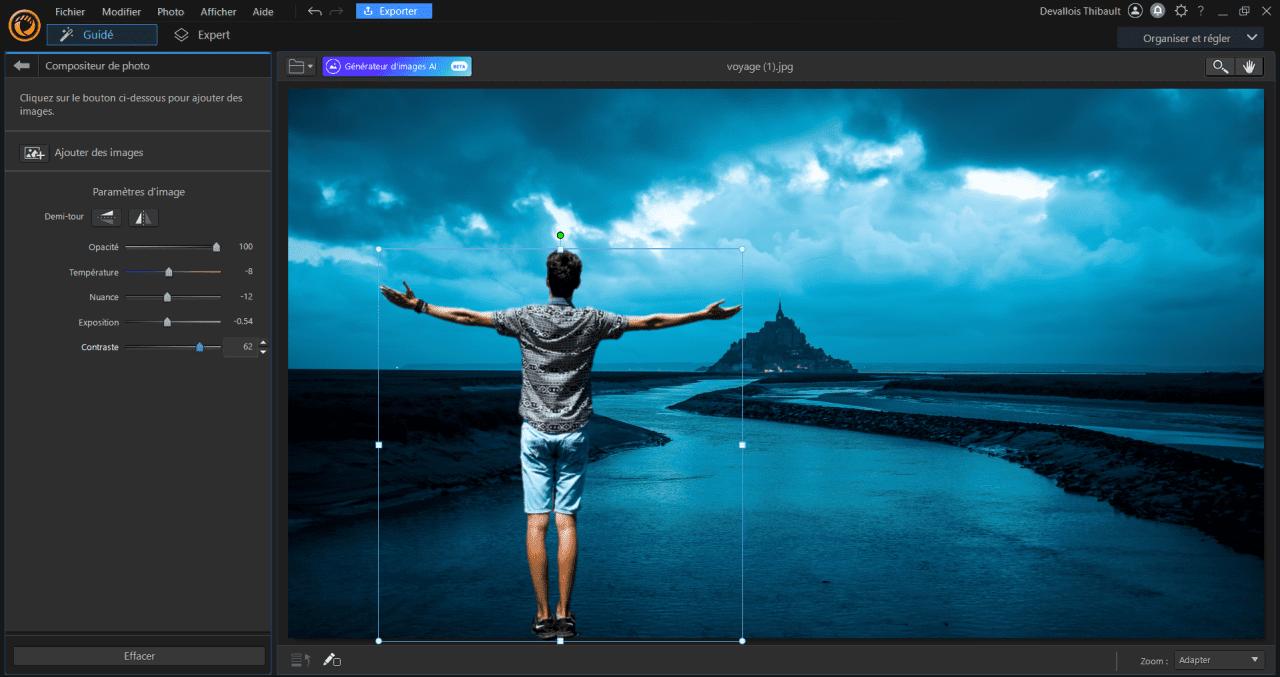 Changer le fond d'une photo sur PC - Etape 6