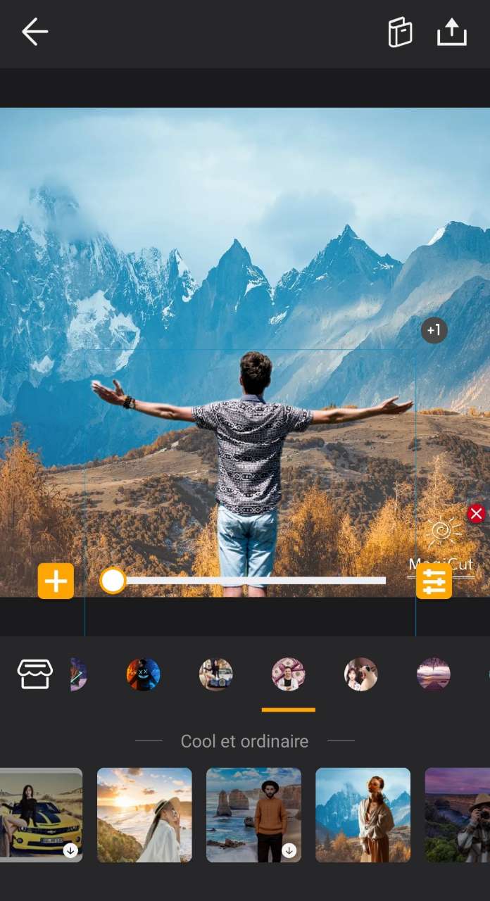 MagiCut - Application pour changer le fond d'une photo