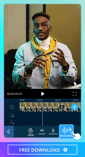 파워디렉터 인터페이스 - 오디오 제거