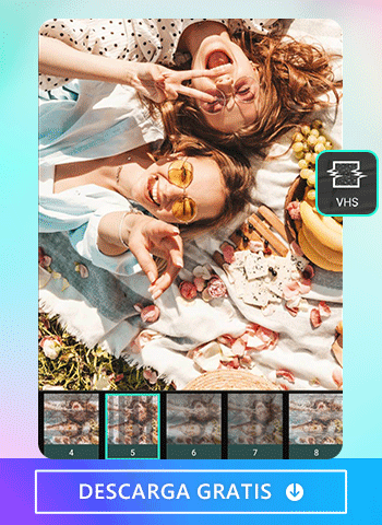 Interfaz de PhotoDirector App