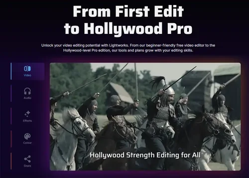 lightworks UI サンプル
