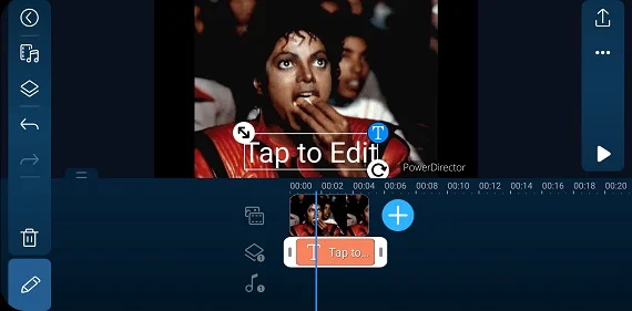 Interfaz de PowerDirector