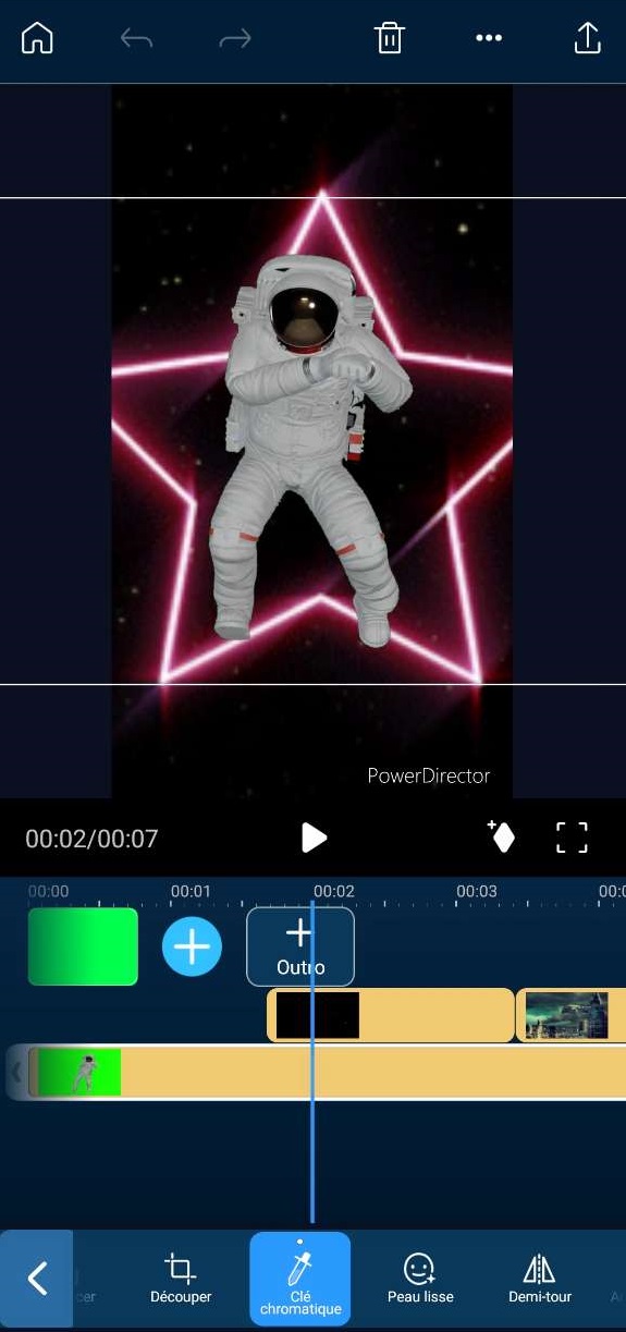 PowerDirector App Interface