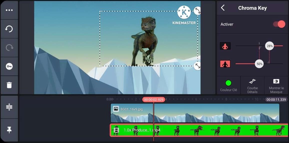 Kinemaster App Interface