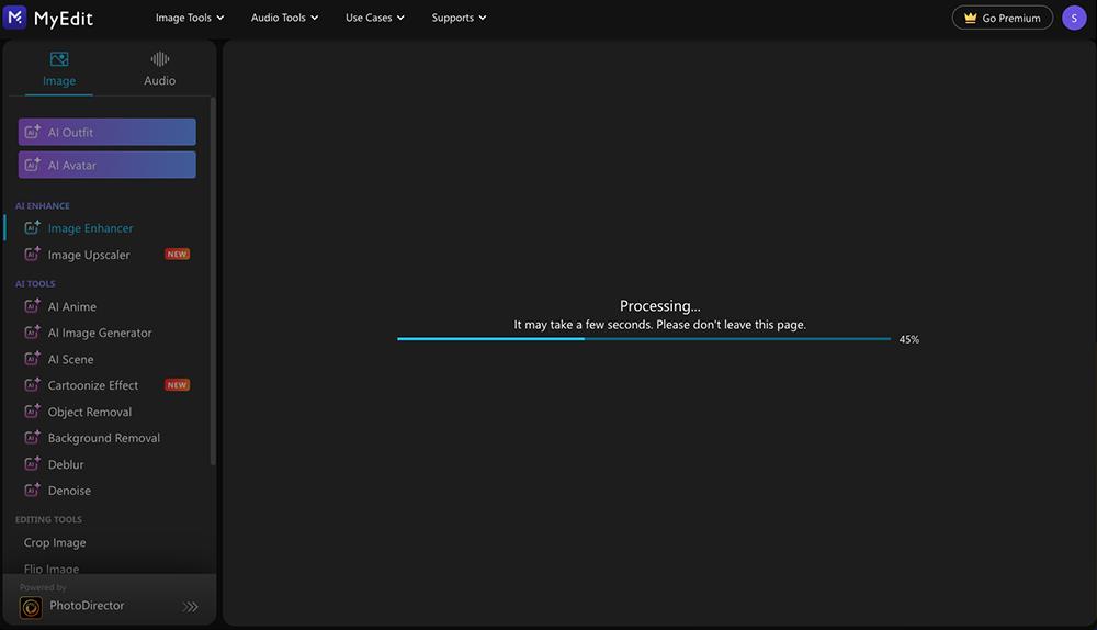 PhotoDirector - Improve/Remove