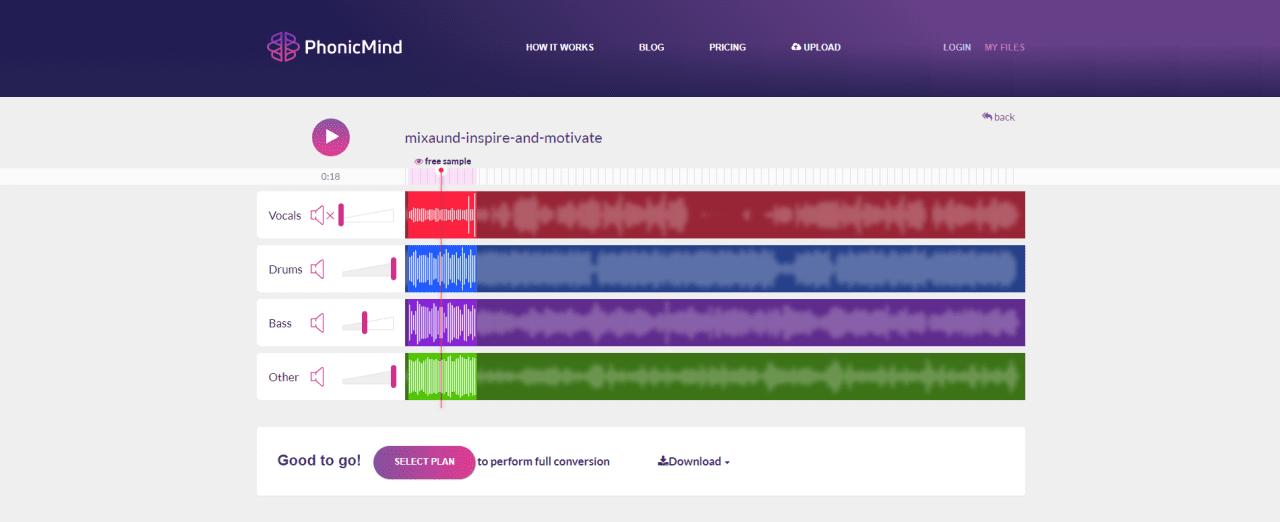 PhonicMind Interface