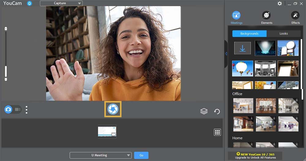YouCam - Capture d'écran