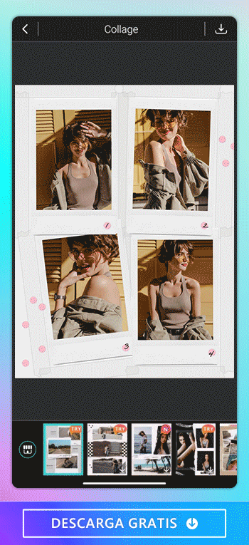 PhotoDirector - Collage Plantillas