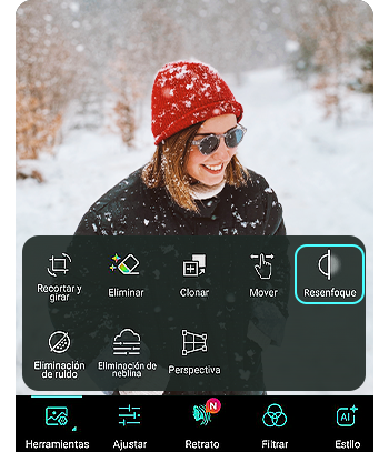 mejorar fotos borrosas