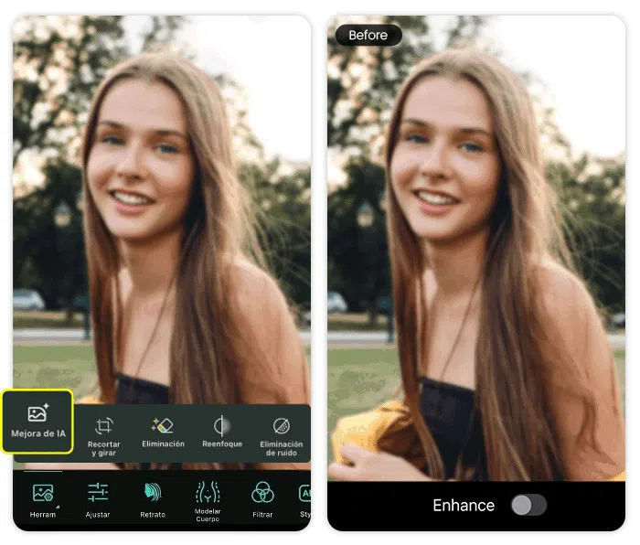 mejorar fotos borrosas