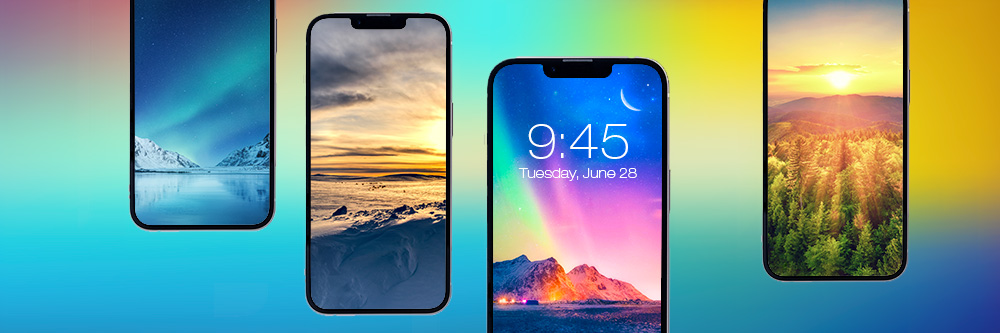 아이폰과 안드로이드 폰에서 멋진 폰 배경화면 방법