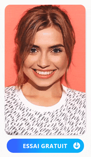 PhotoDirector - Application retouche photo visage gratuite - Amincir le visage