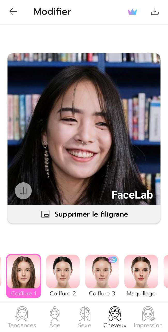 FaceLab - Application retouche photo visage