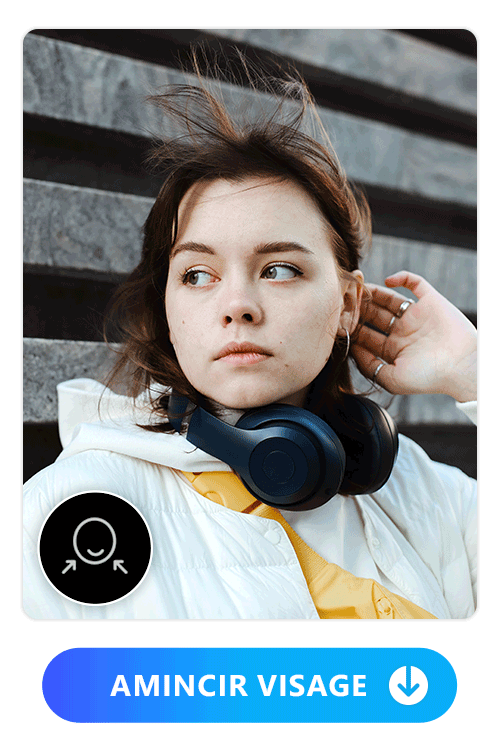 affiner la taille avec PhotoDirector