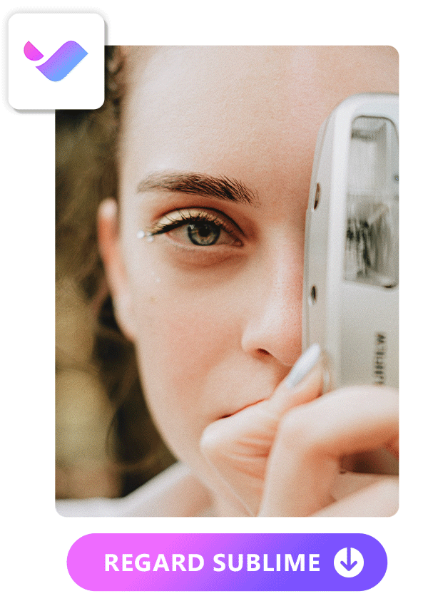 Vivid Glam - Appli de retouche visage sur iOS