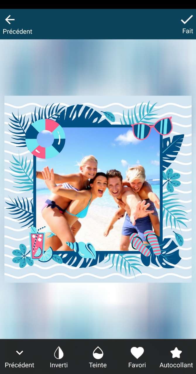 Cadres photo illimités - Application de cadre photo