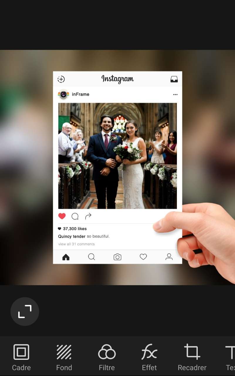 InFrame - Application de cadre photo