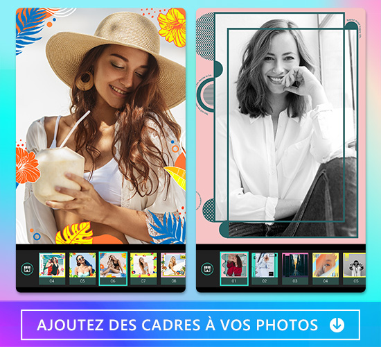 Ajouter un cadre photo facilement avec PhotoDirector