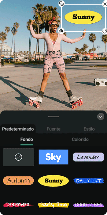 PhotoDirector - La mejor aplicación para agregar textos a fotos