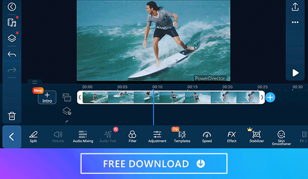 PowerDirector App | Cinematic Style Editing at Your Fingertips