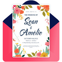 Invitation Maker & Card Design Logo