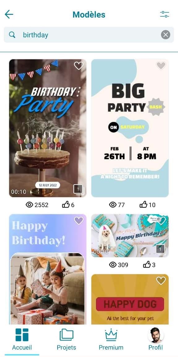 comment creer une carte d'anniversaire virtuelle pour Whatsapp