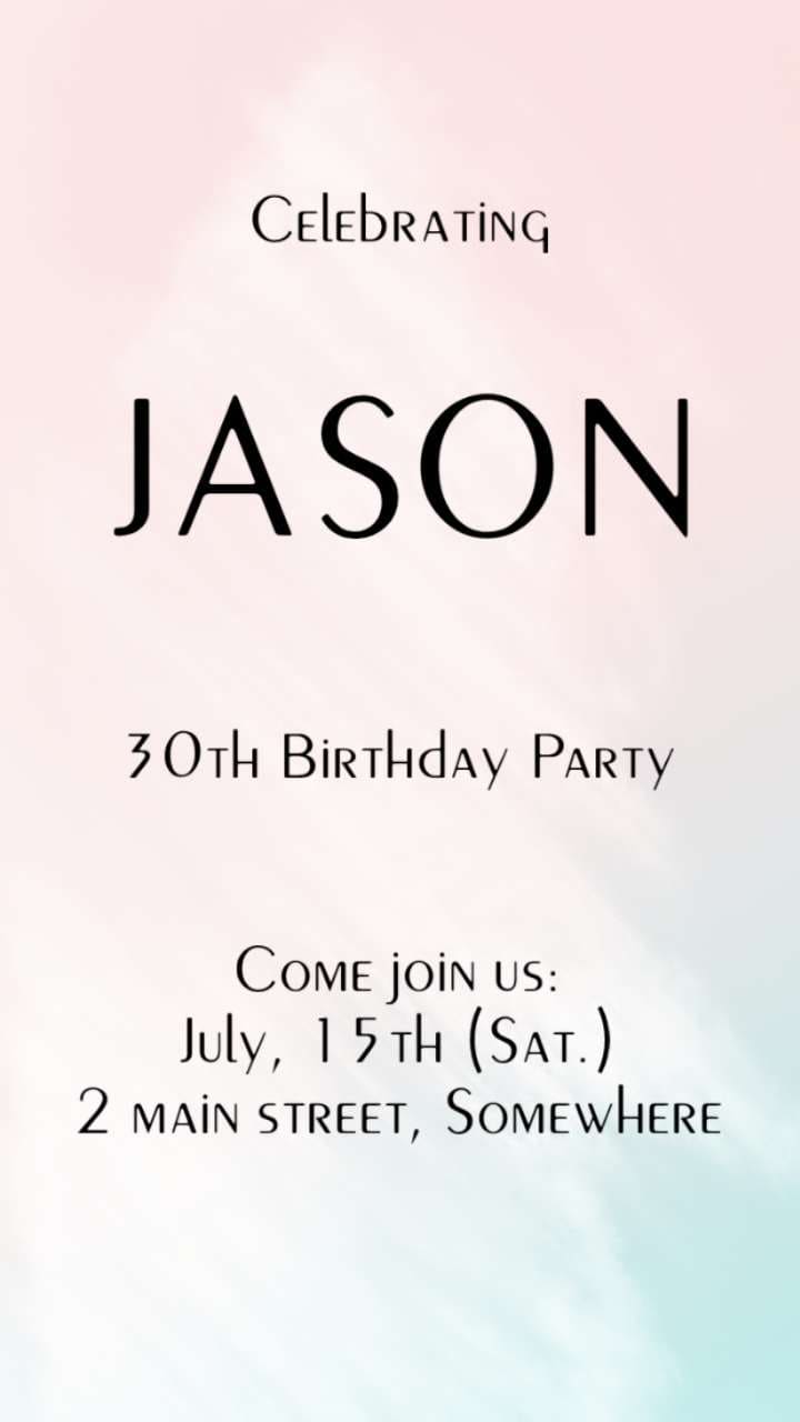 Meilleurs modèles de carte d'invitation anniversaire gratuits