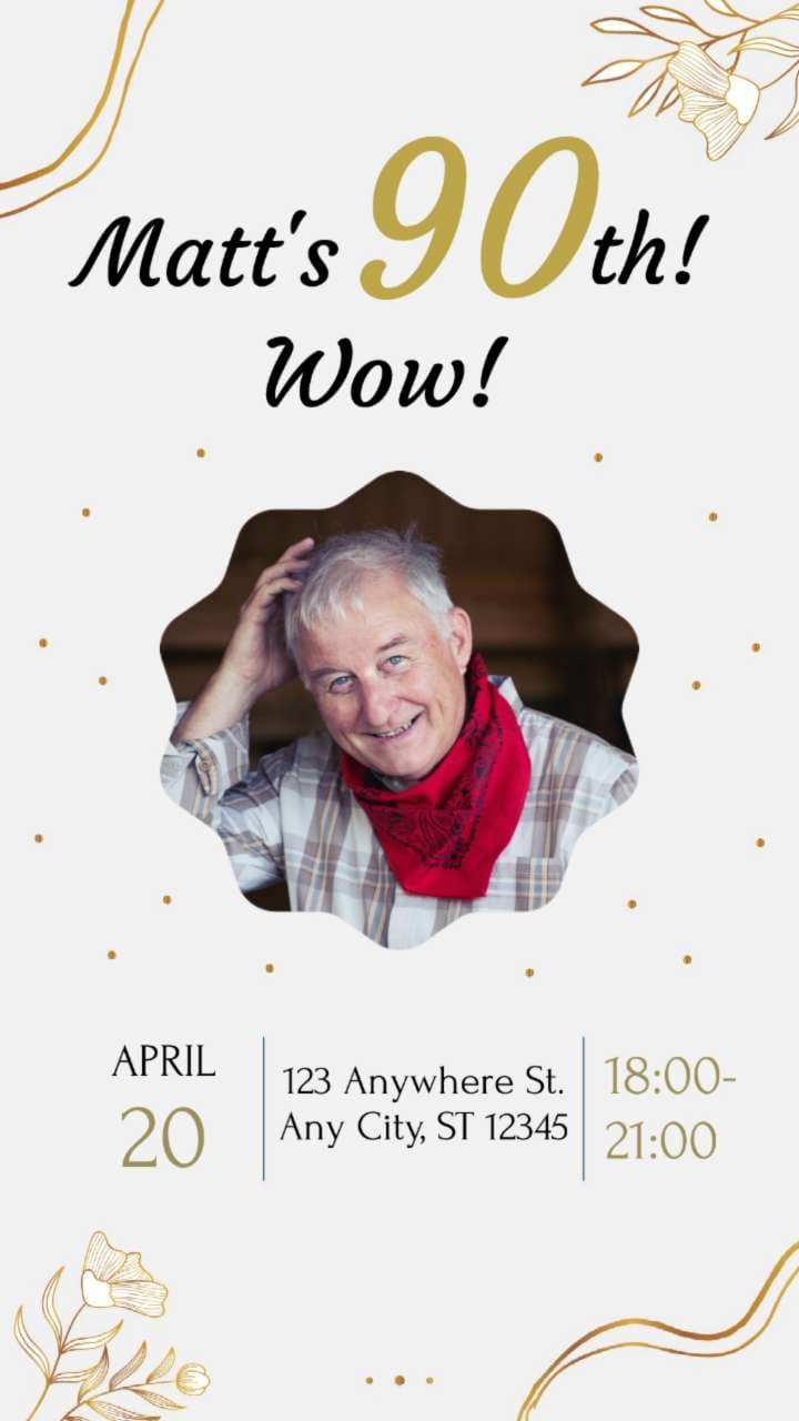 Meilleurs modèles de carte d'invitation anniversaire gratuits