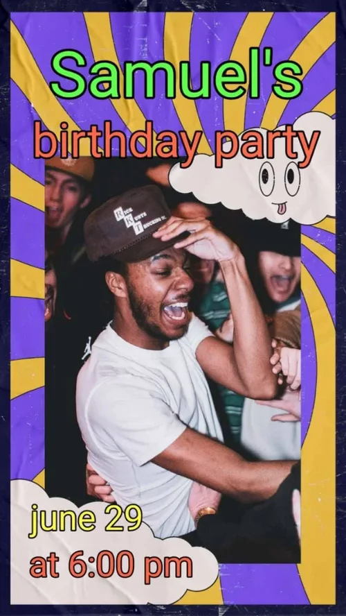 Meilleurs modèles de carte d'invitation anniversaire gratuits