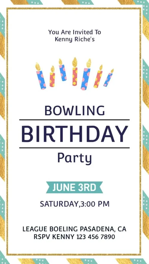 Meilleurs modèles de carte d'invitation anniversaire gratuits